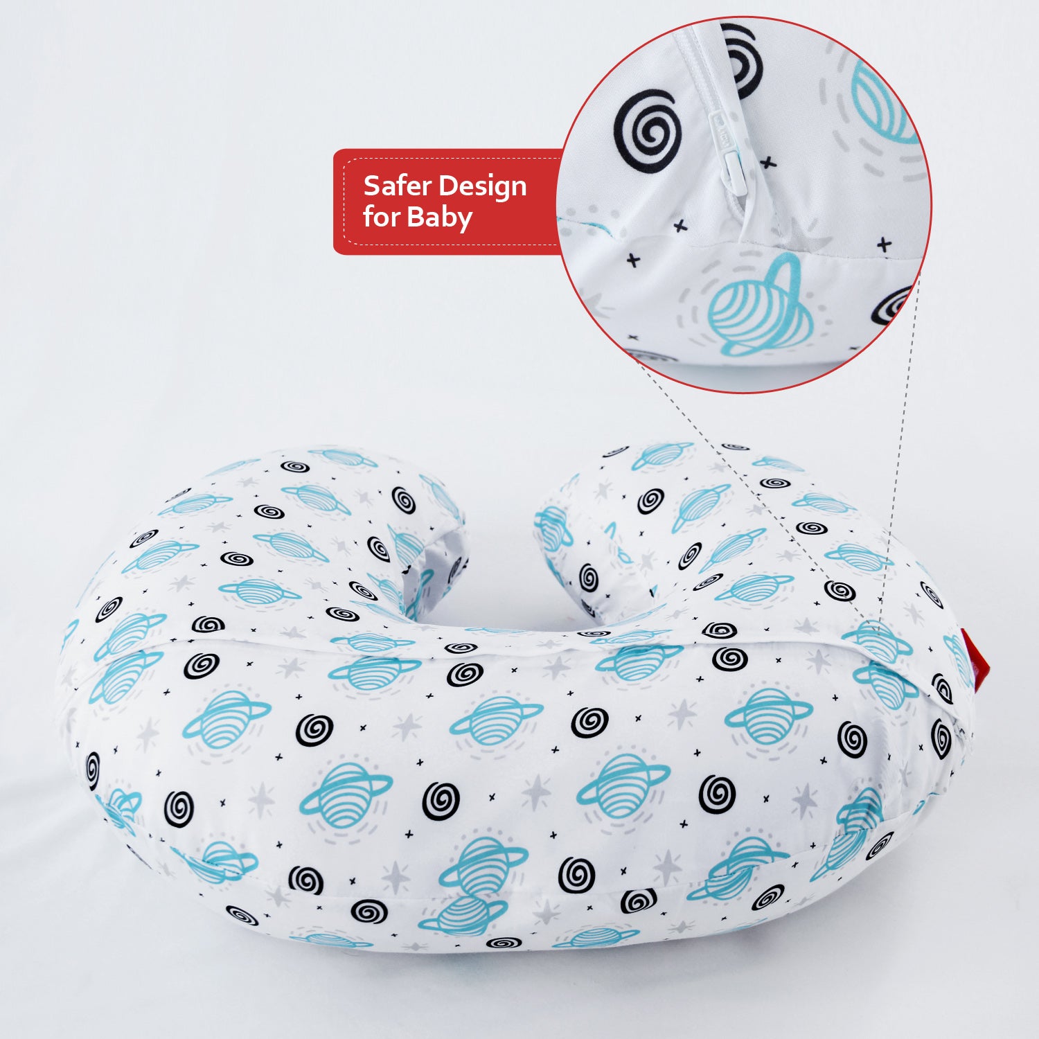 Breastfeeding Pillow Covers (2 Pack) - Whale & Fish