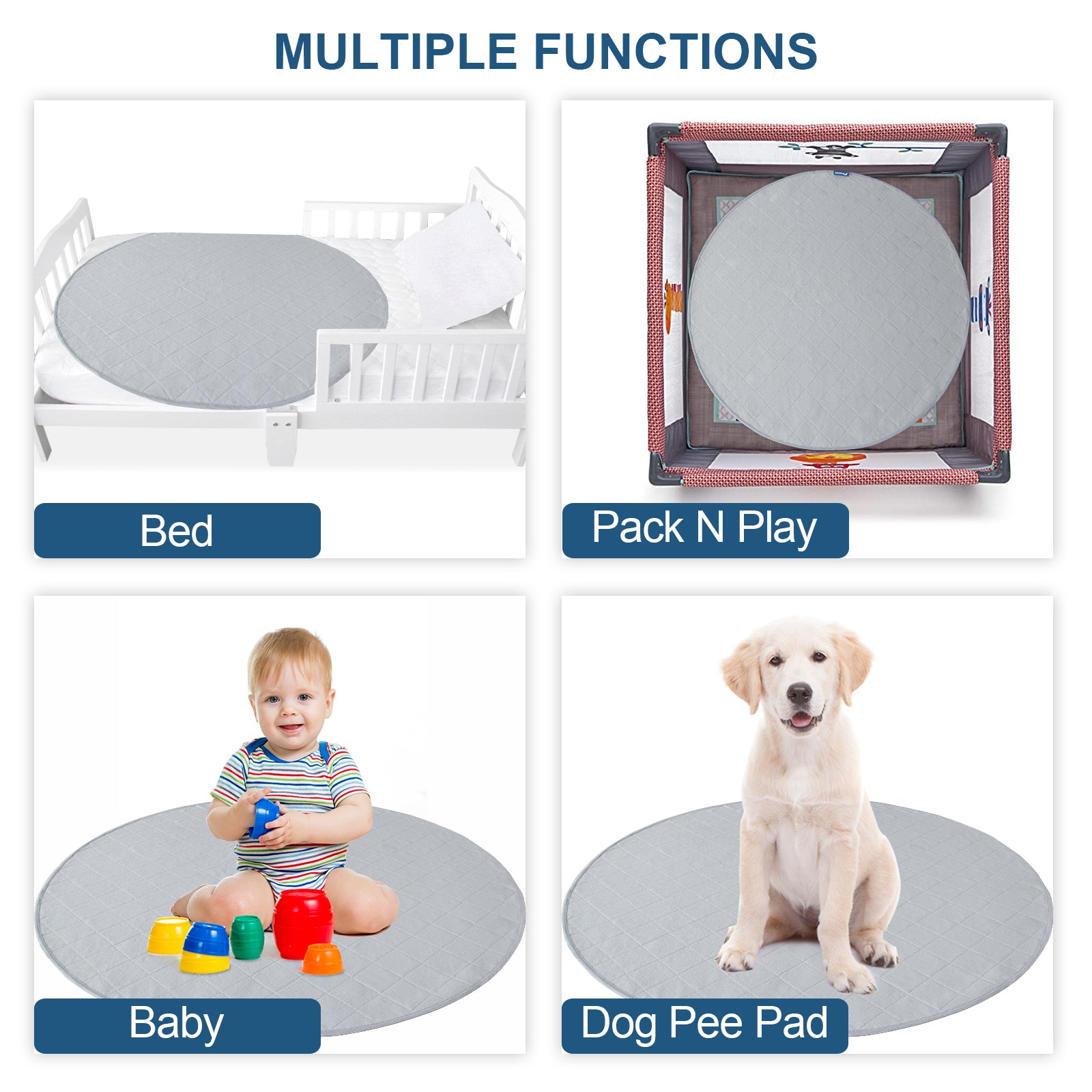 Dog Pee Pads Round – Moonsea Bedding