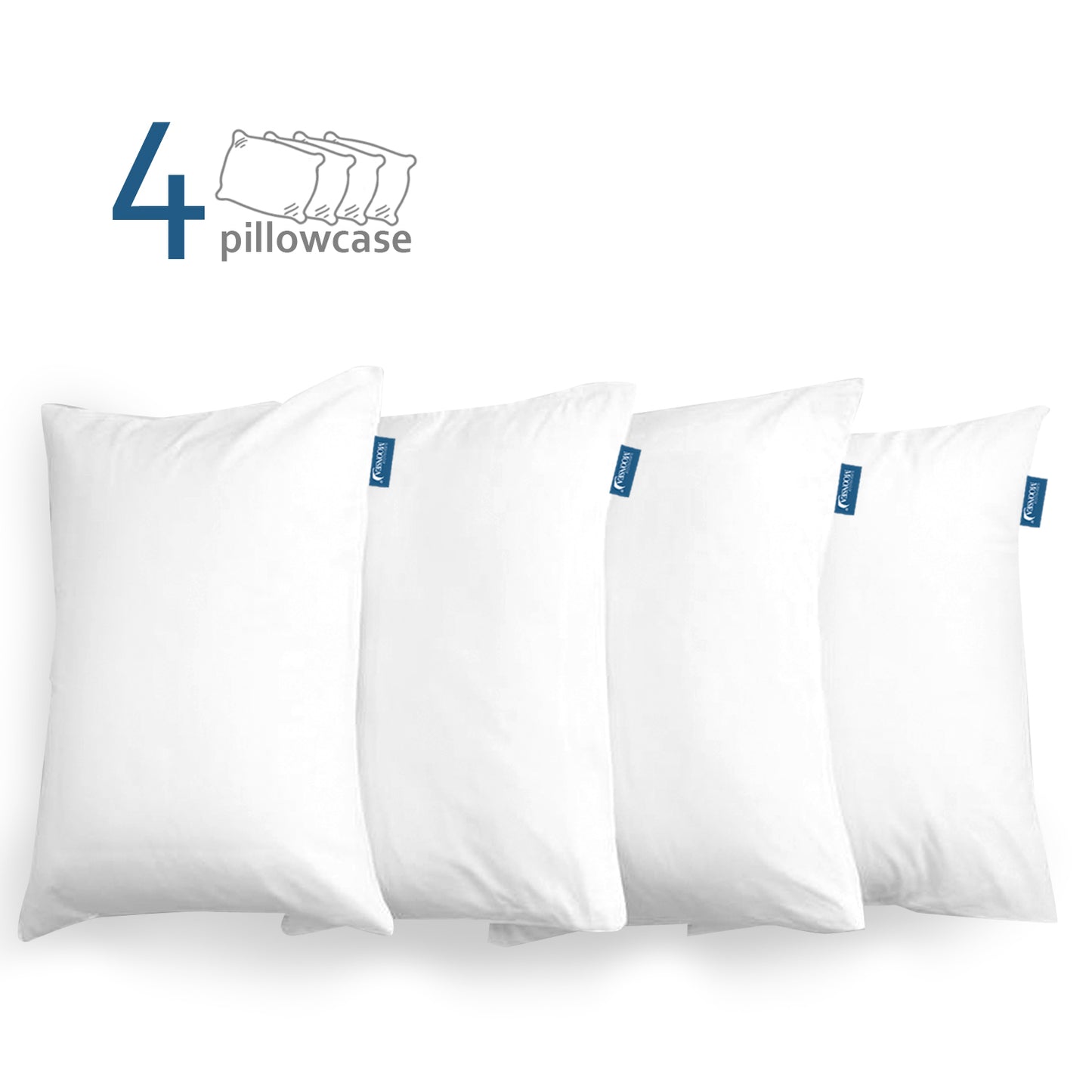  Utopia Bedding Waterproof Pillow Protector Zippered (4